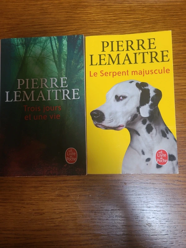2 livres de Pierre Lemaitre