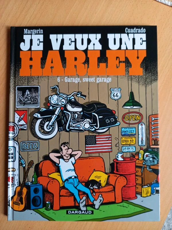 Je veux une Harley 6 Margerin Cuadrado Dargaud