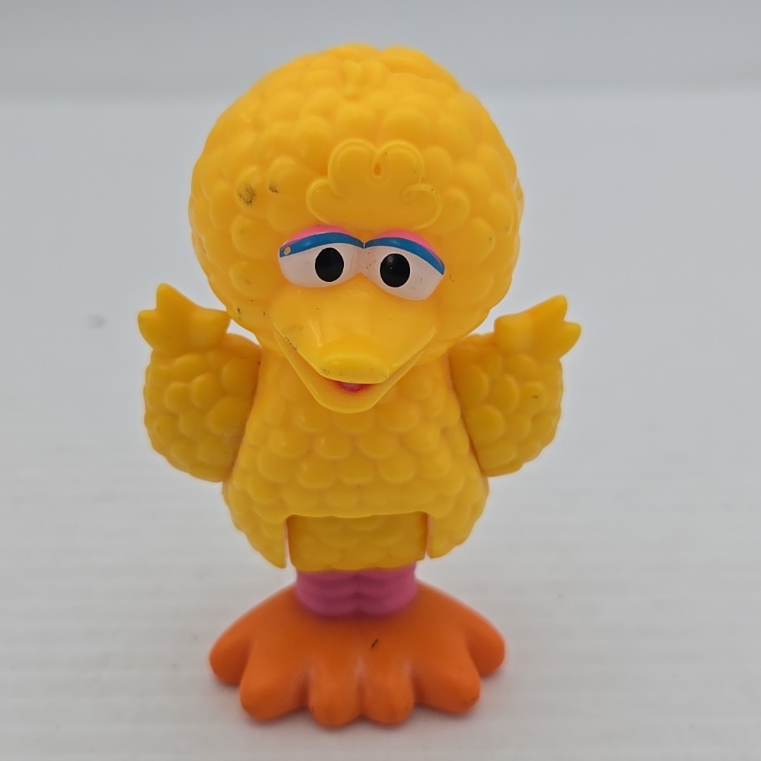 Neighborhood Friends Sesame Street Poseable Figure Big Bird 3"Tall