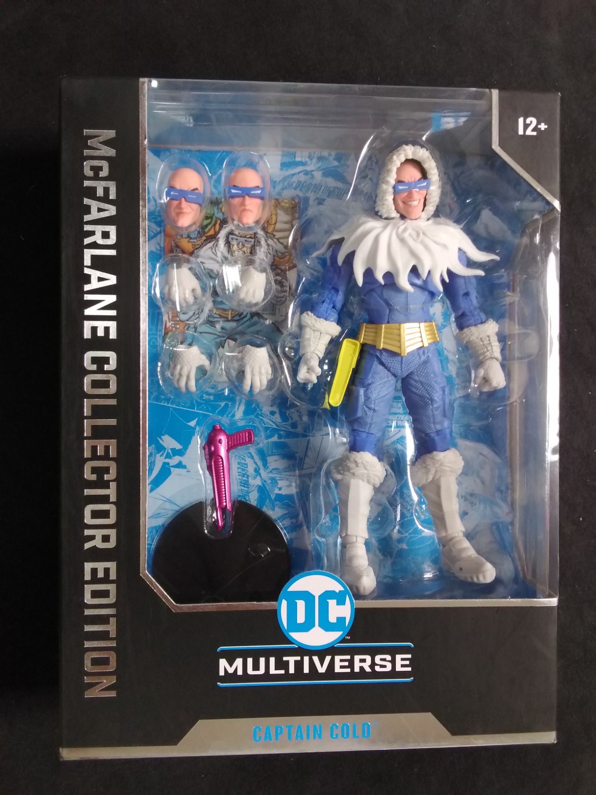 CAPTAN COLD DC McFarlane FIGURINA NUOVA SIGILLATA