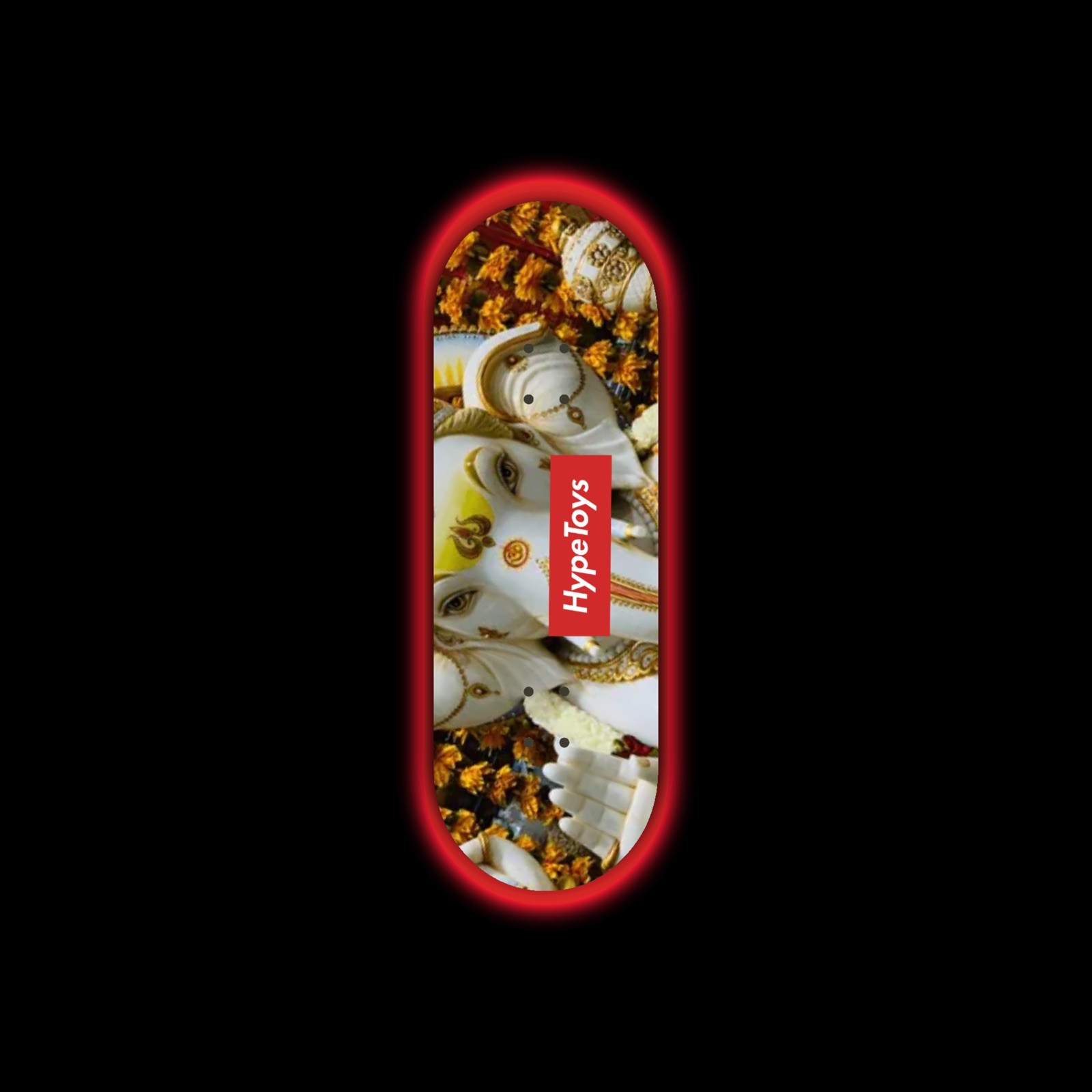 [PRESALE] HypeToys Hype Deck “Ganesha” Fingerboard Blackriver Knife Woob