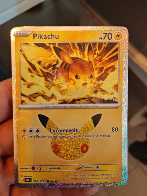 Pikachu trentesimo anniversario