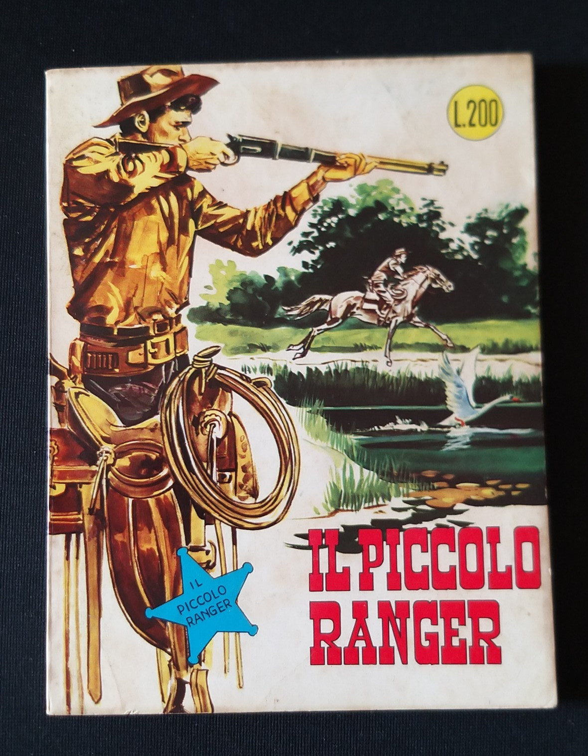 *** IL PICCOLO RANGER N. 1 NON SPILLATO *** ED. ARALDO, DICEMBRE 1963 !!