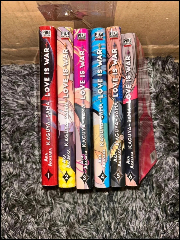 Love is war lot manga 6 tomes