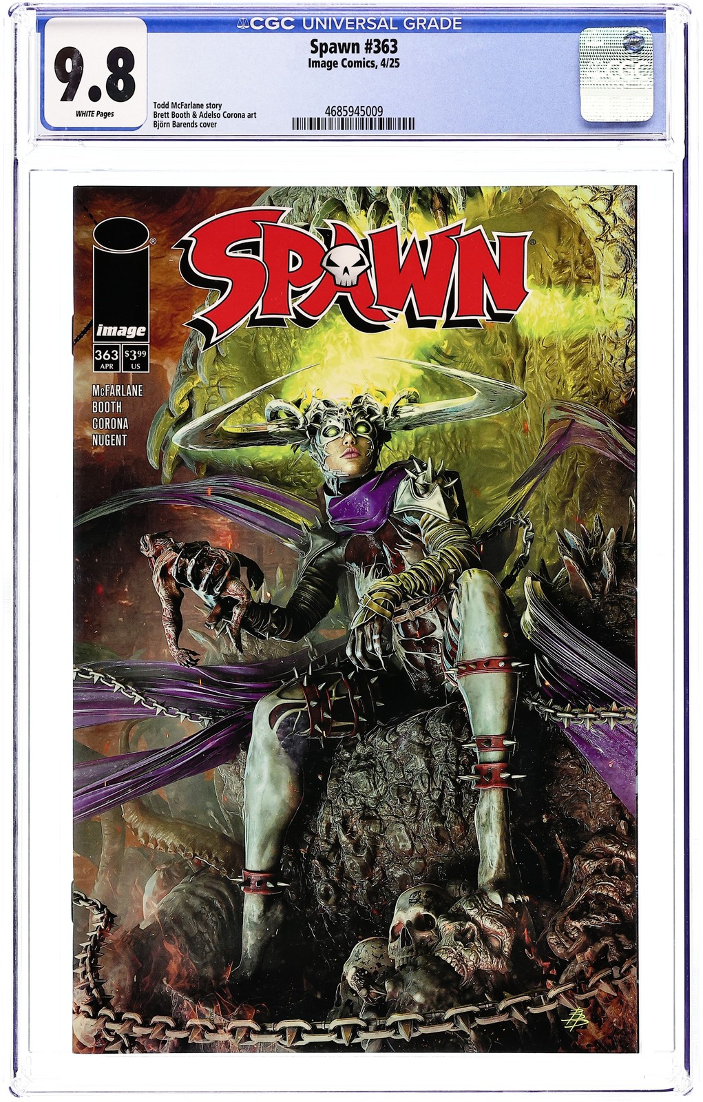 Spawn #363A CGC 9.8 2025 4685945009