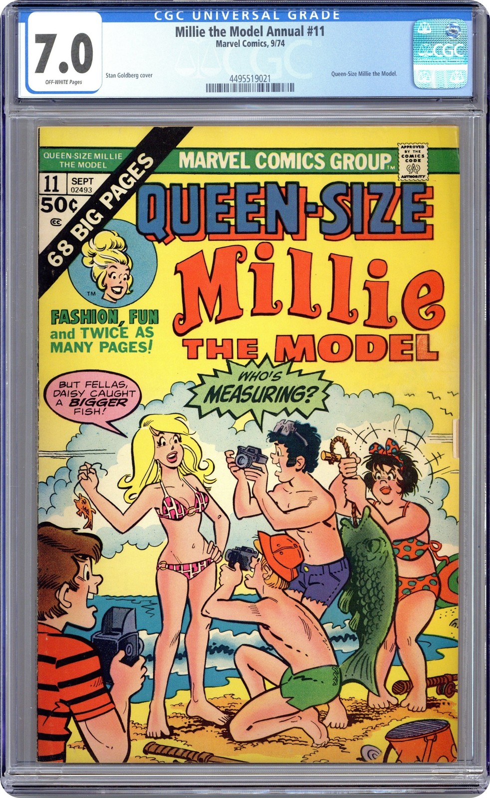 Millie the Model Annual #11 CGC 7.0 1974 4495519021