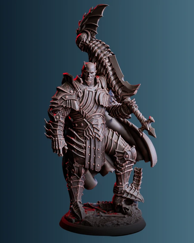 Mini 32mm - Half-Demon Commander