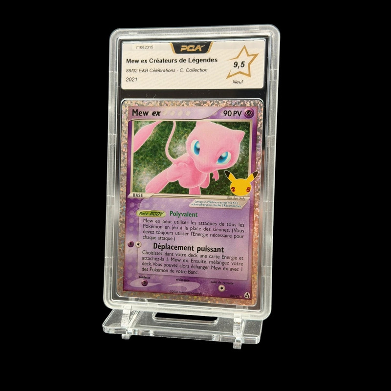 Pikachu FA 088 Promo E&V PCA 9.5