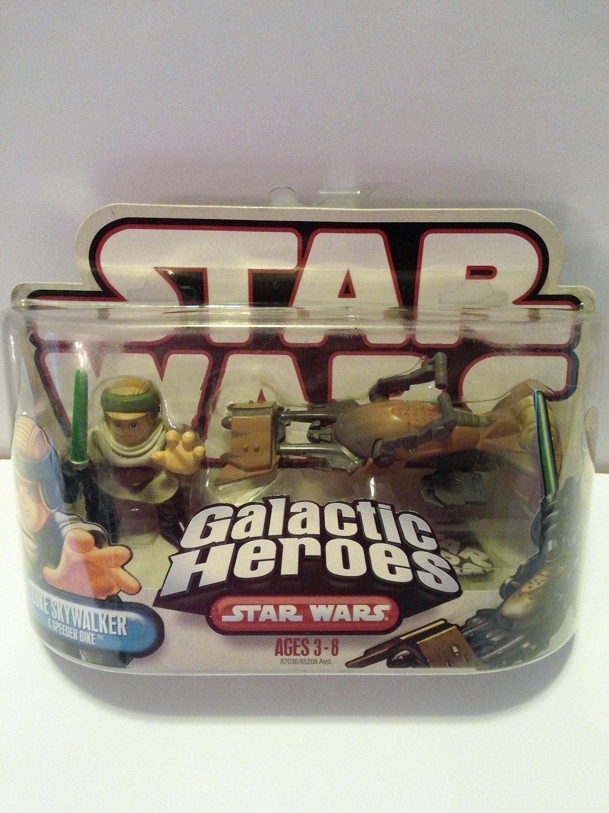 Star Wars Galactic Heroes Luke with Speeder Bike