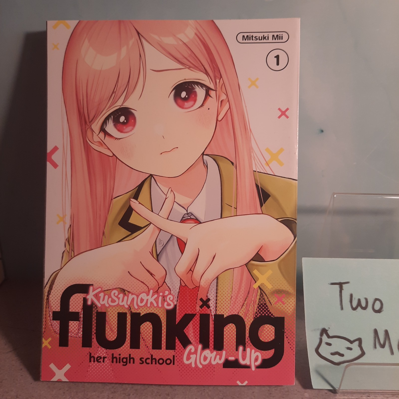 📚 Kusunoki's Flunking Her High-School Glow Up Vol. 1 manga inglese romantico
