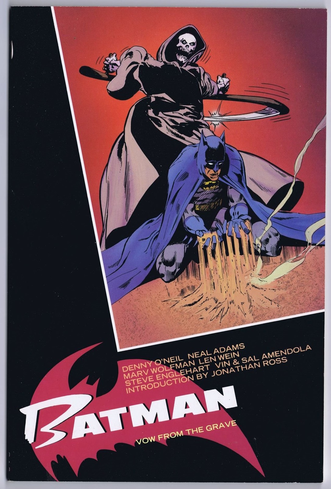 BATMAN - VOTO DALLA TOMBA UK TPb 1989 Neal Adams