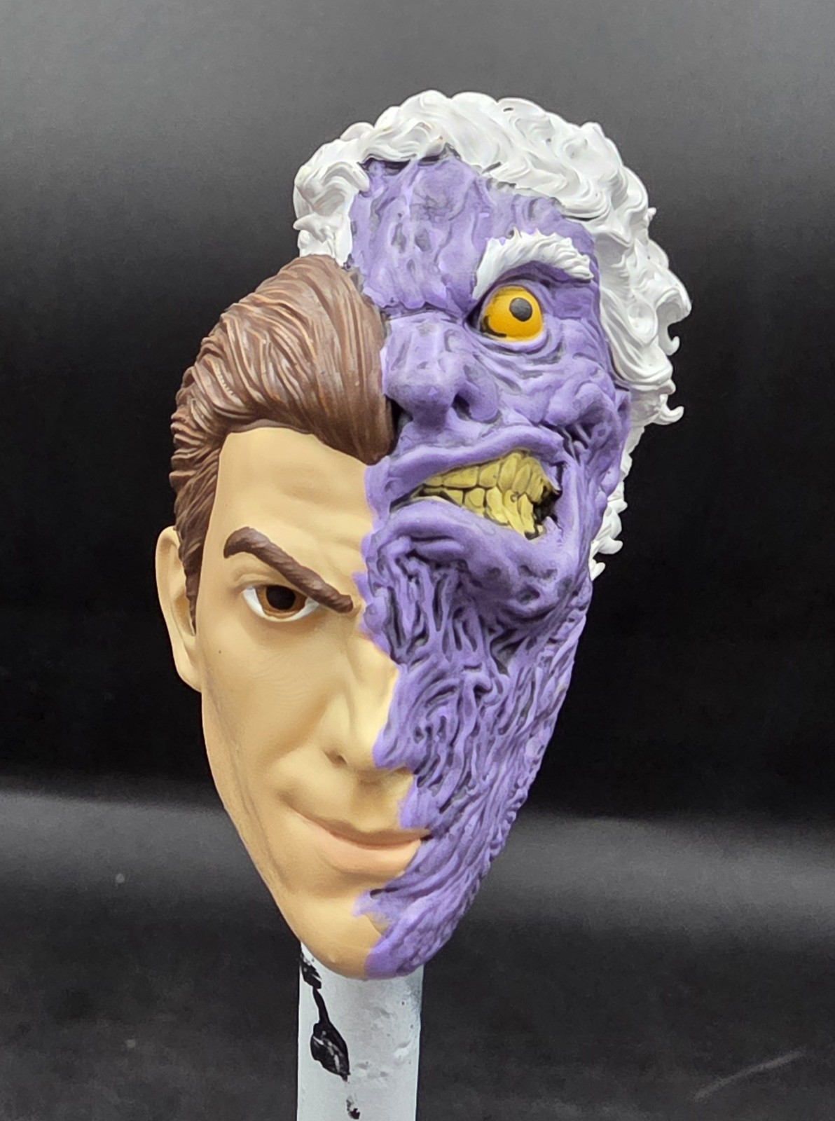 Mcfarlane DC Multiverse 2 Face Extreme Head scala 1/10 dipinto