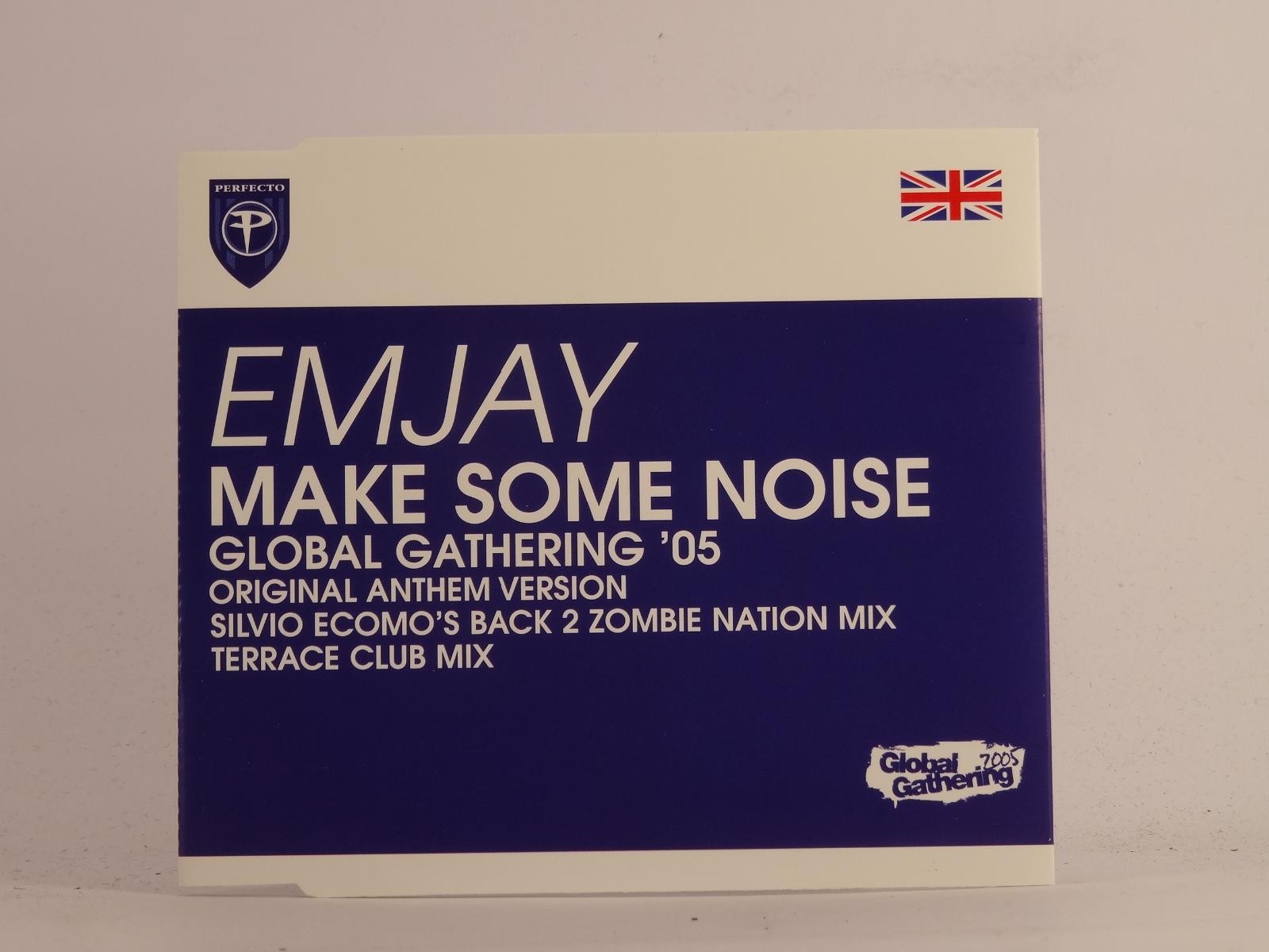 EMJAY MAKE SOME NOISE (F59) 3 Track CD Single including Picture Sleeve PERFECTO