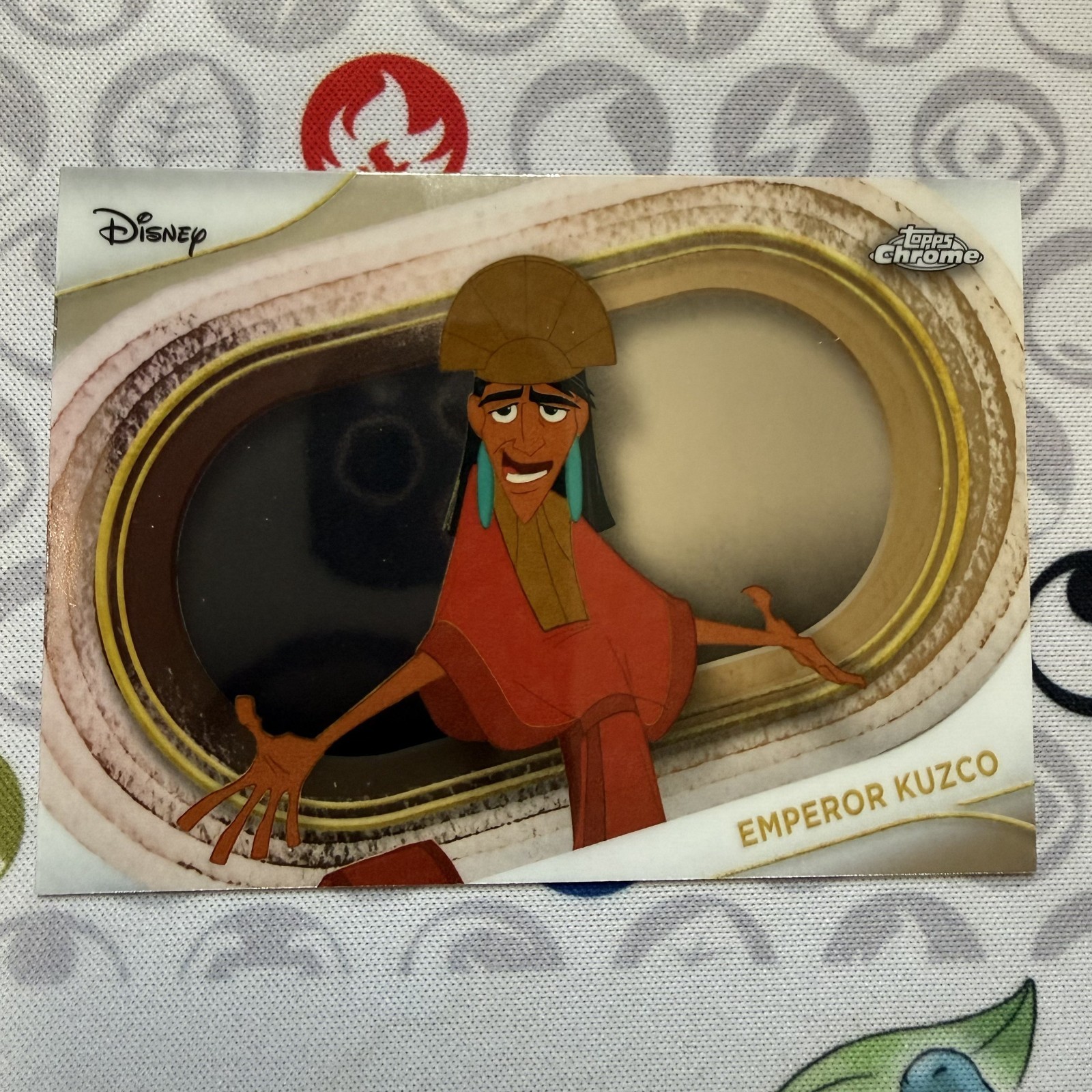 Emperor Kuzco 2025 Topps Chrome Disney #25 Emperor's New Groove