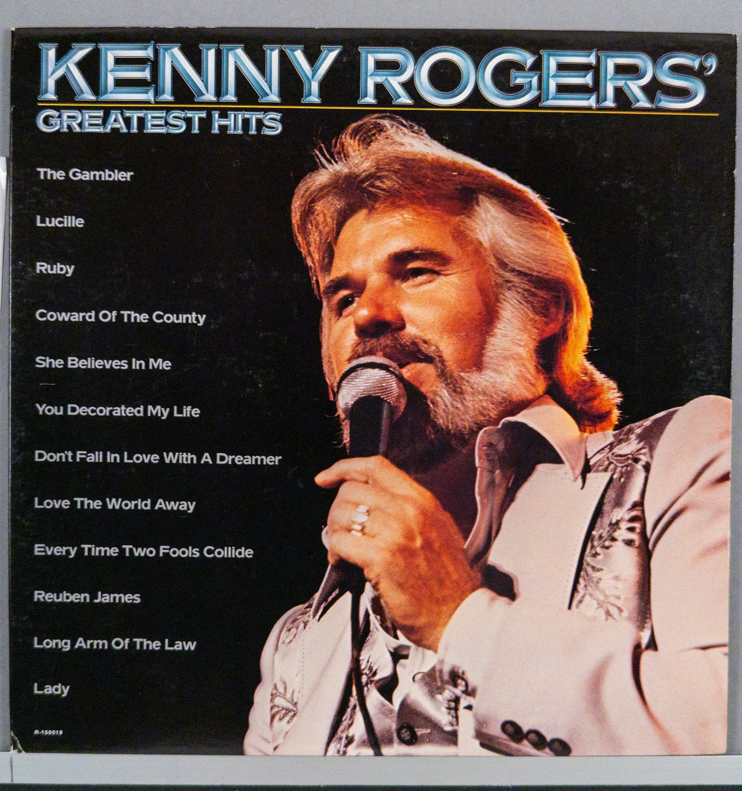 KENNY ROGERS Greatest Hits 1980 LP Vinyl Record Album: EX/EX LOO-1072