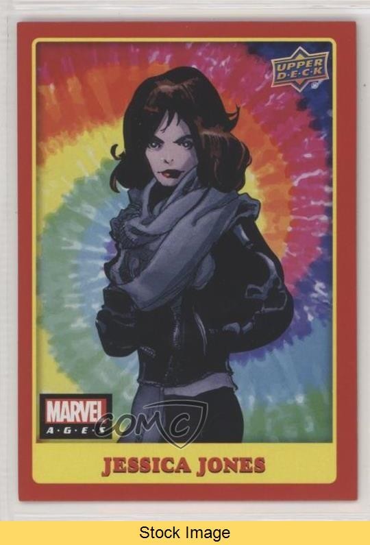 Upper Deck 2020 Marvel Ages Ruota a Colori Jessica Jones #66 LEGGI 0bf7