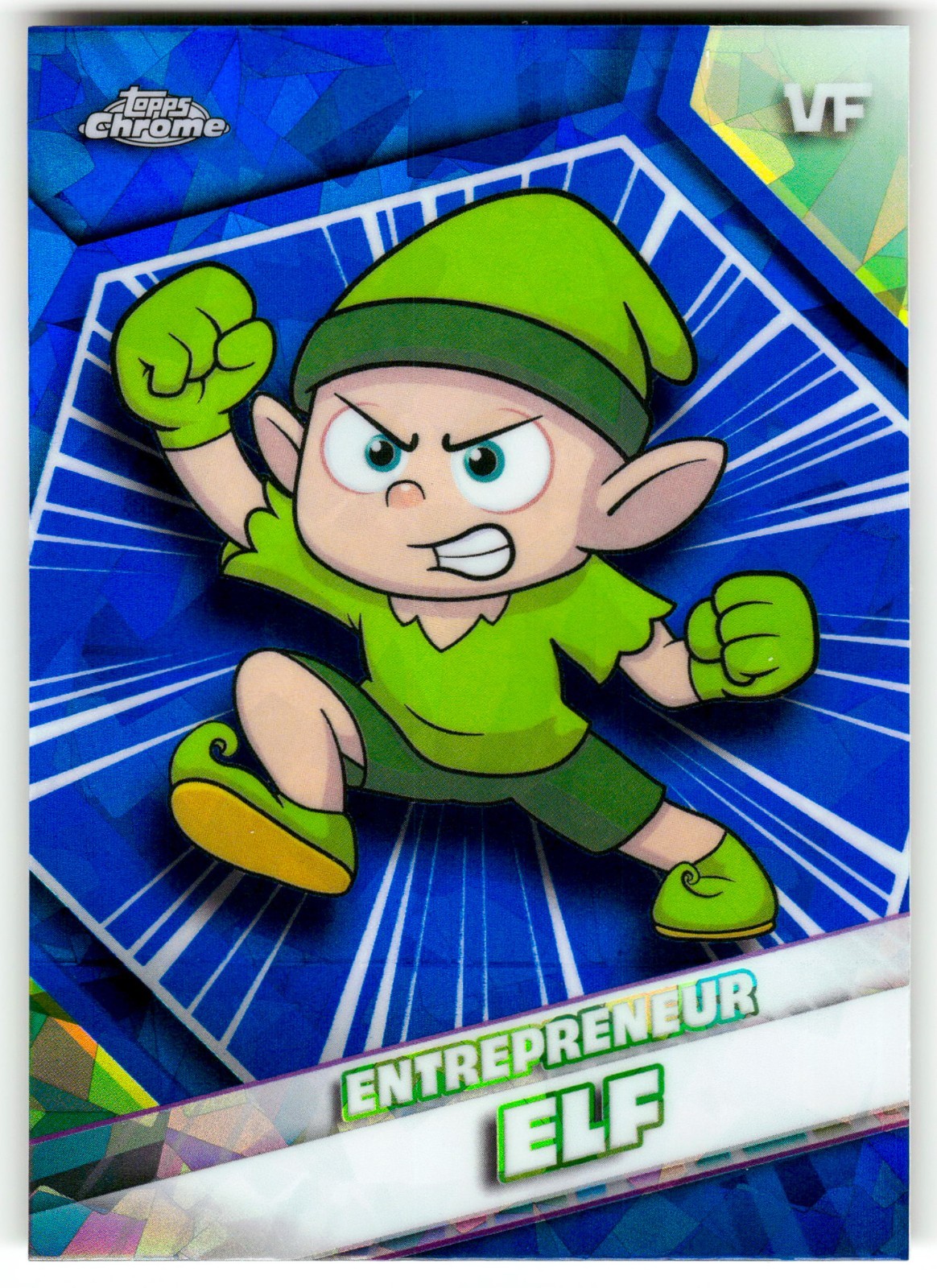 Entrepreneur Elf VeeFriends 2026 Topps Chrome Sapphire