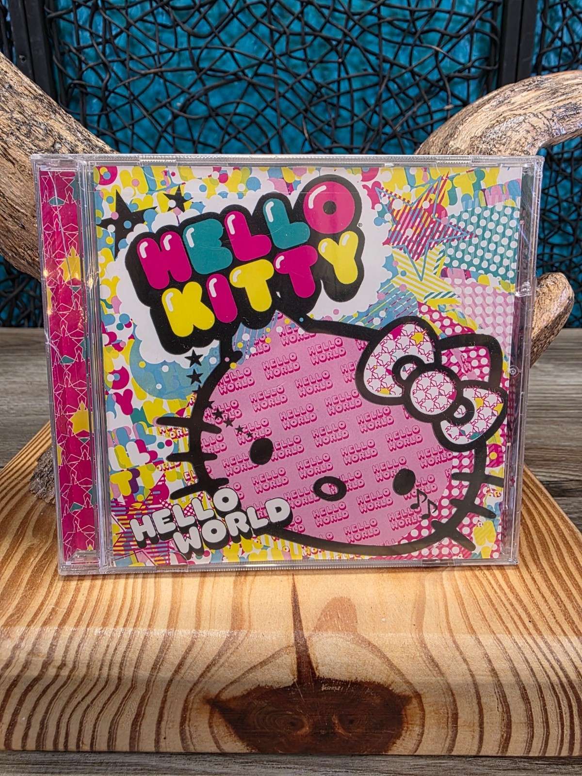 HELLO KITTY HELLO WORLD CD 2008 CHILDREN'S POP SOUNDTRACK KAWAII SANRIO NEW