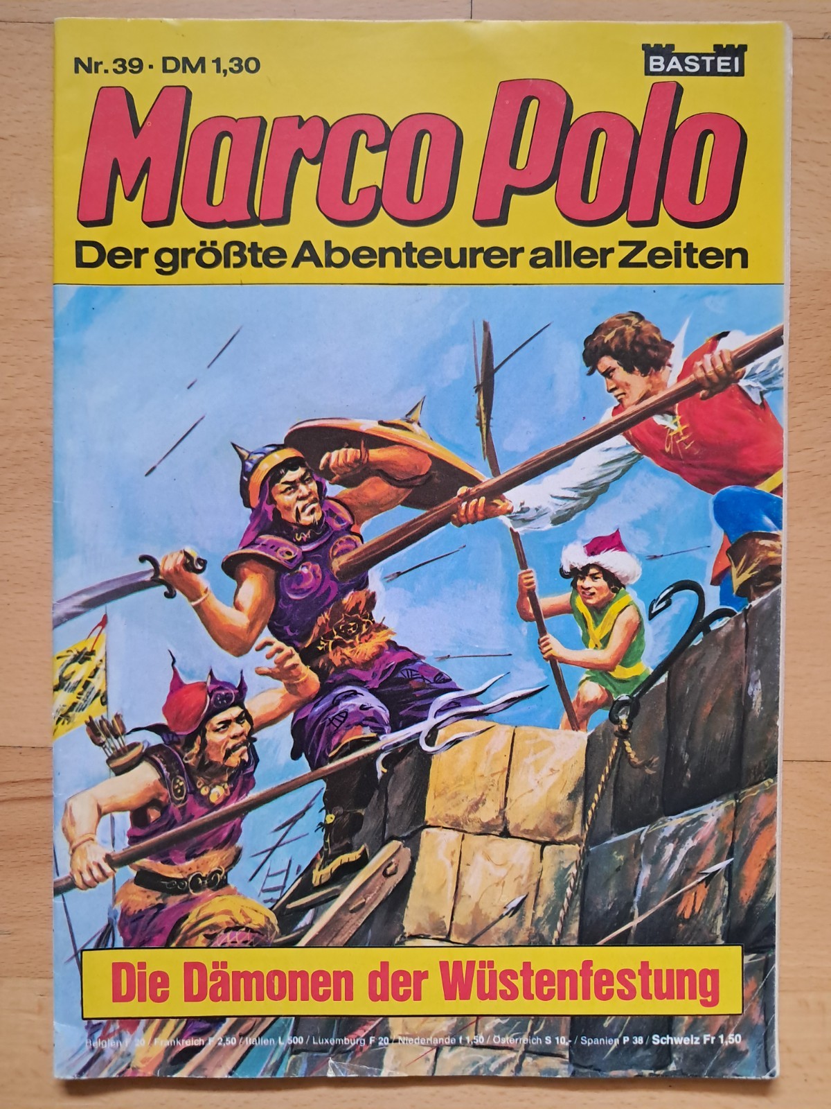 Marco Polo n.39 - Z1-2 ORIGINALE BASTIONE AVVENTURA FUMETTO