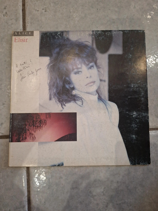 Vinile LP 33 giri - Alice: Elisir (1987)