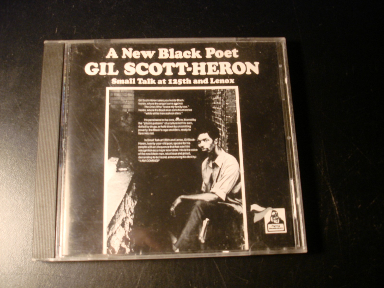 GIL SCOTT-HERON A NEW BLACK POET CD SMALL TALK AT 125TH