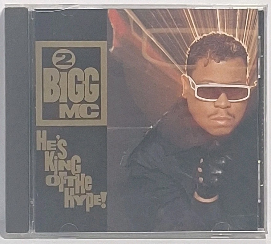 2-Bigg MC He's the King Of The Hype! CD Oct-1990 K-Tel Distribution NM Rare OOP 