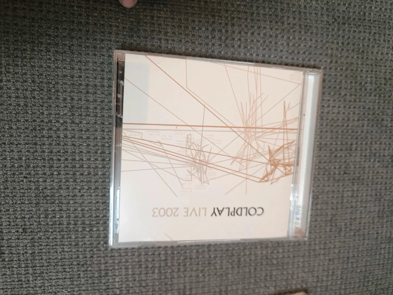 Cd live 2003 Coldplay