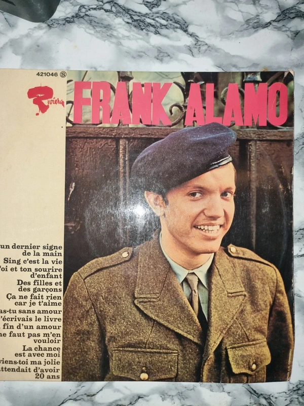 vinyle 33tours Frank alamo