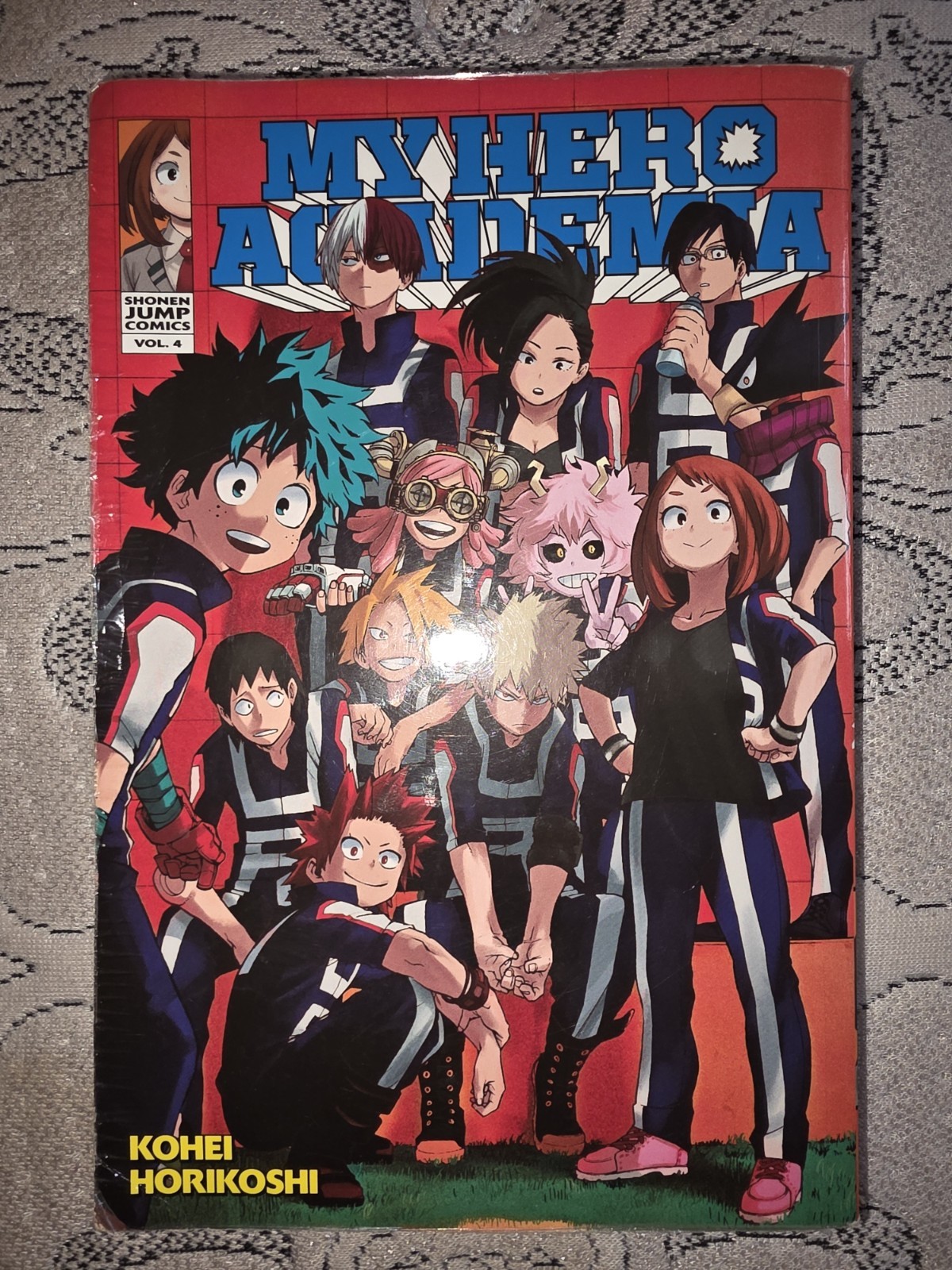 My Hero Academia Vol. 4 English Manga Paperback Kohei Horikoshi VIZ Media Shonen