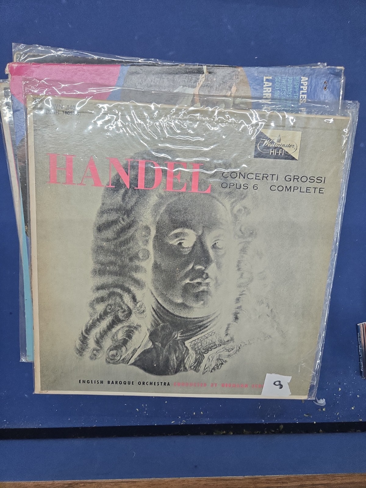 HANDEL - 12 Concerti Grossi, Op. 6 / SCHERCHEN / Westminster XWN 4403  VG+/VG B1