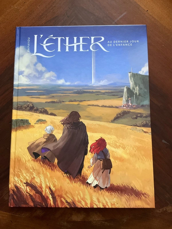 Roman graphique bd l’Éther - 170 pages