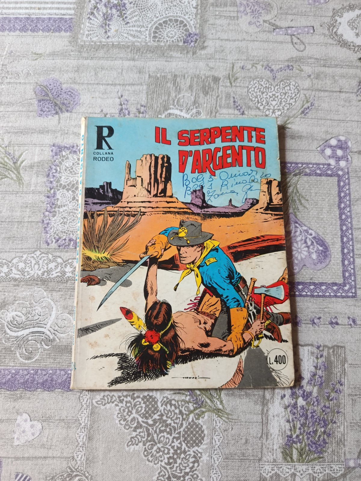 COLLANA RODEO - STORIA DEL WEST N. 124 "IL SERPENTE D'ARGENTO" - CEPIM BONELLI