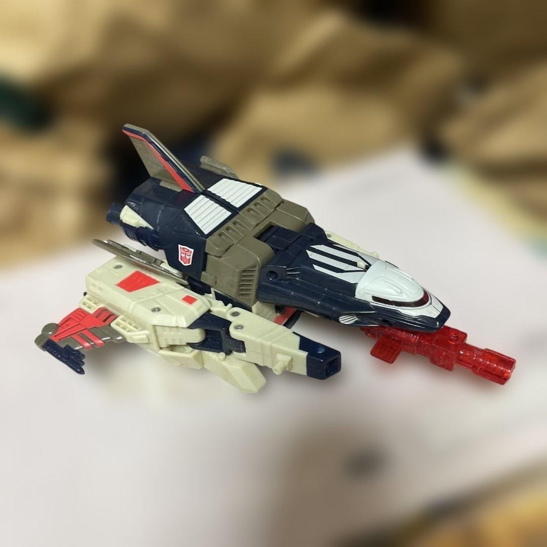 Junk Takara Tomy Transformers Superlink Skyfire Energon Jetfire versione...