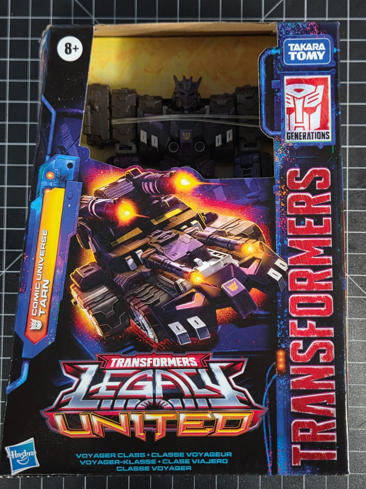 Transformers Legacy United Comic Universe Modellino Classe Voyager "Tarn"!