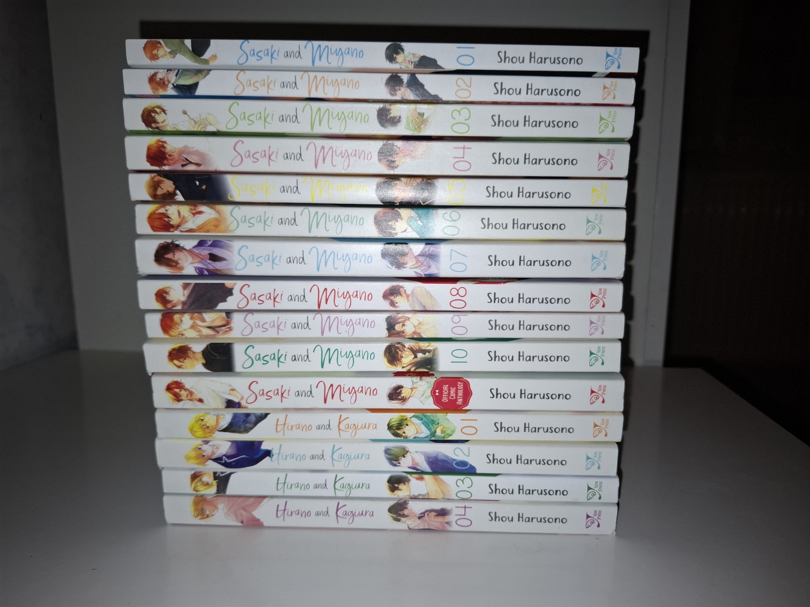 Sasaki and Miyano Manga Vol 1 - 10+ Hirano And Kagiura 1-4+ Anthology,English