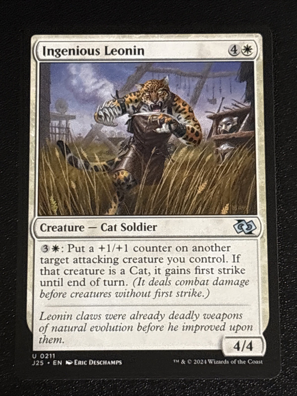MTG Foundations Jumpstart Ingenious Leonin 0211 NM