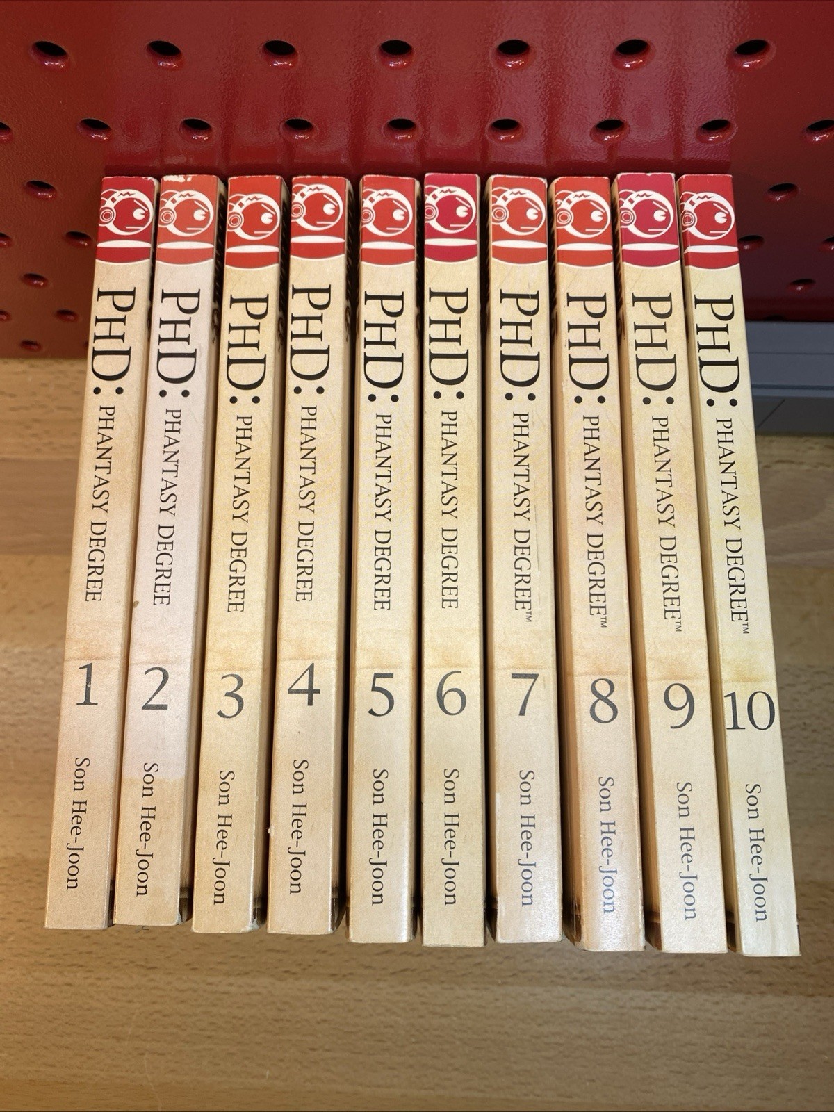 PhD PHANTASY DEGREE 1-10 Manga Collezione Set Completo Esegui Volumi INGLESE USATO IN OTTIME CONDIZIONI