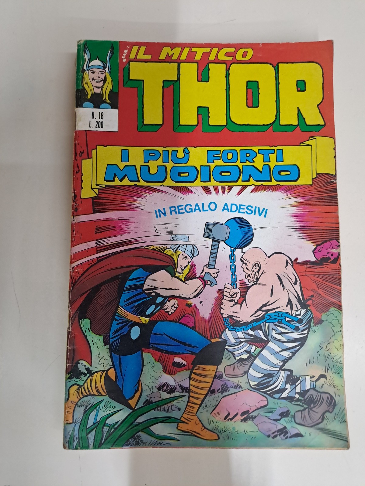 THOR EDIZIONI CORNO,NUMERO 18,DEL 1971 IN OTTIMO STATO, NON DA BUSTA.
