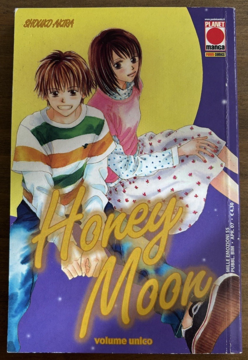 Honey Moon volume unico, Shouko Akira, Planet Manga 2005 1ª ed. italiano