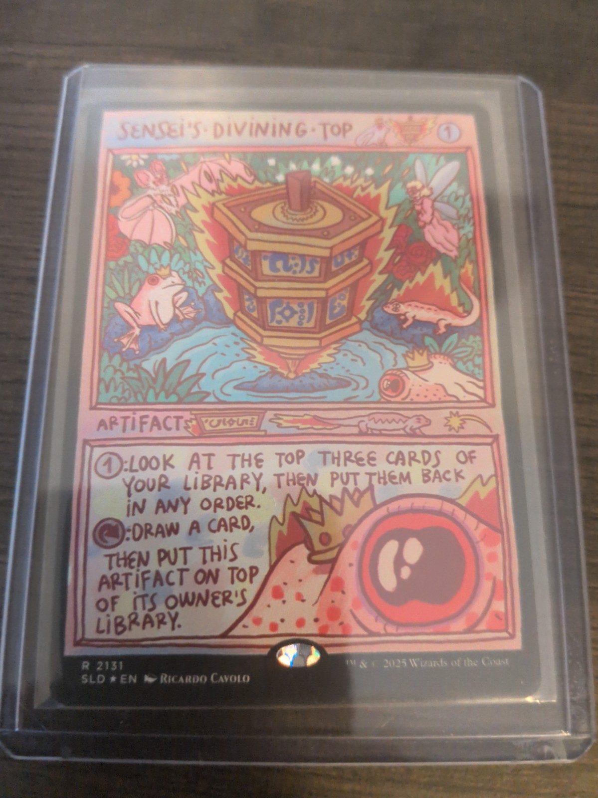 Sensei's Divining Top Foil - SLD 2131 MTG Odds & Ends NM 
