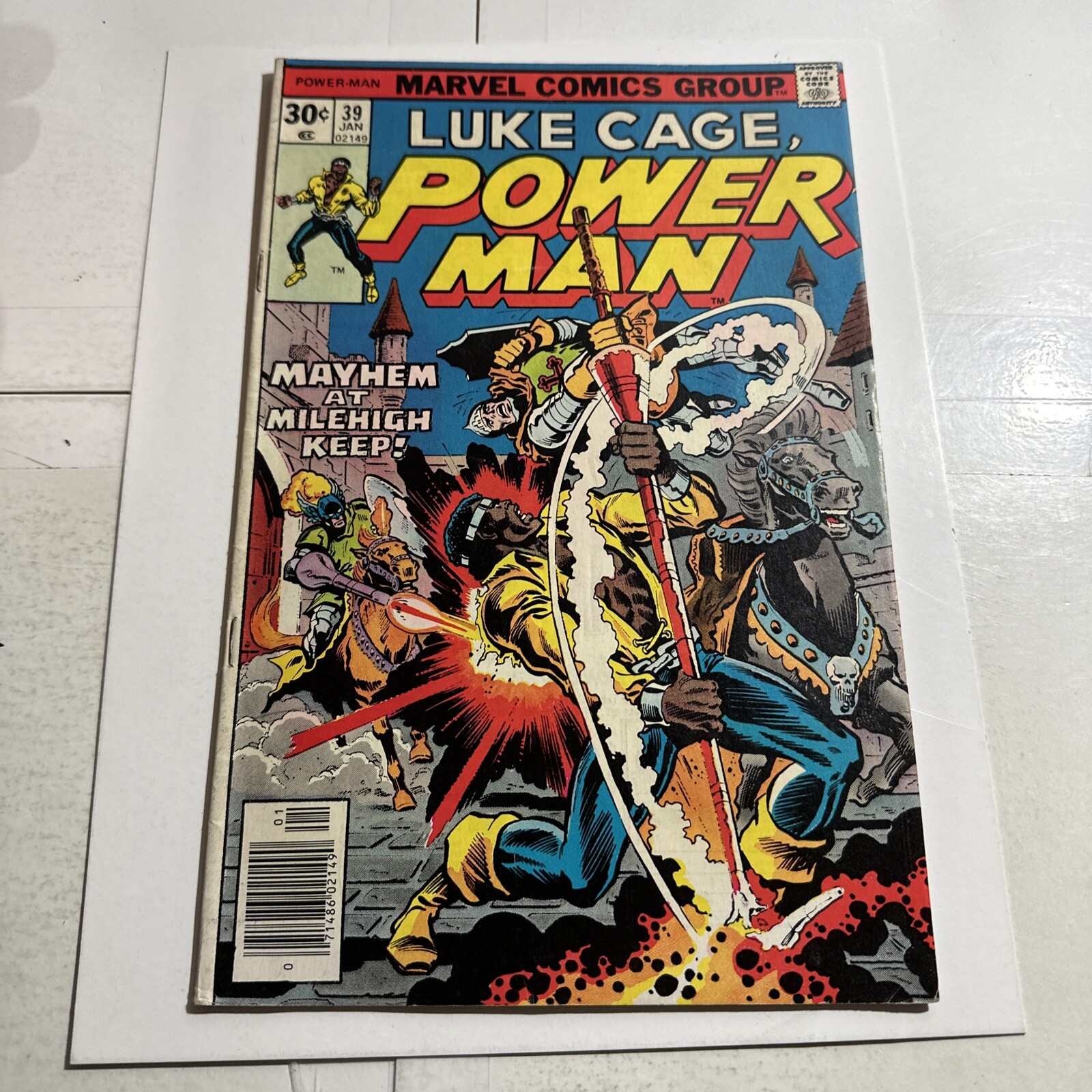 Luke Cage Power Man 39 Mayhem al miglio di altezza tenere 4,0 mm22