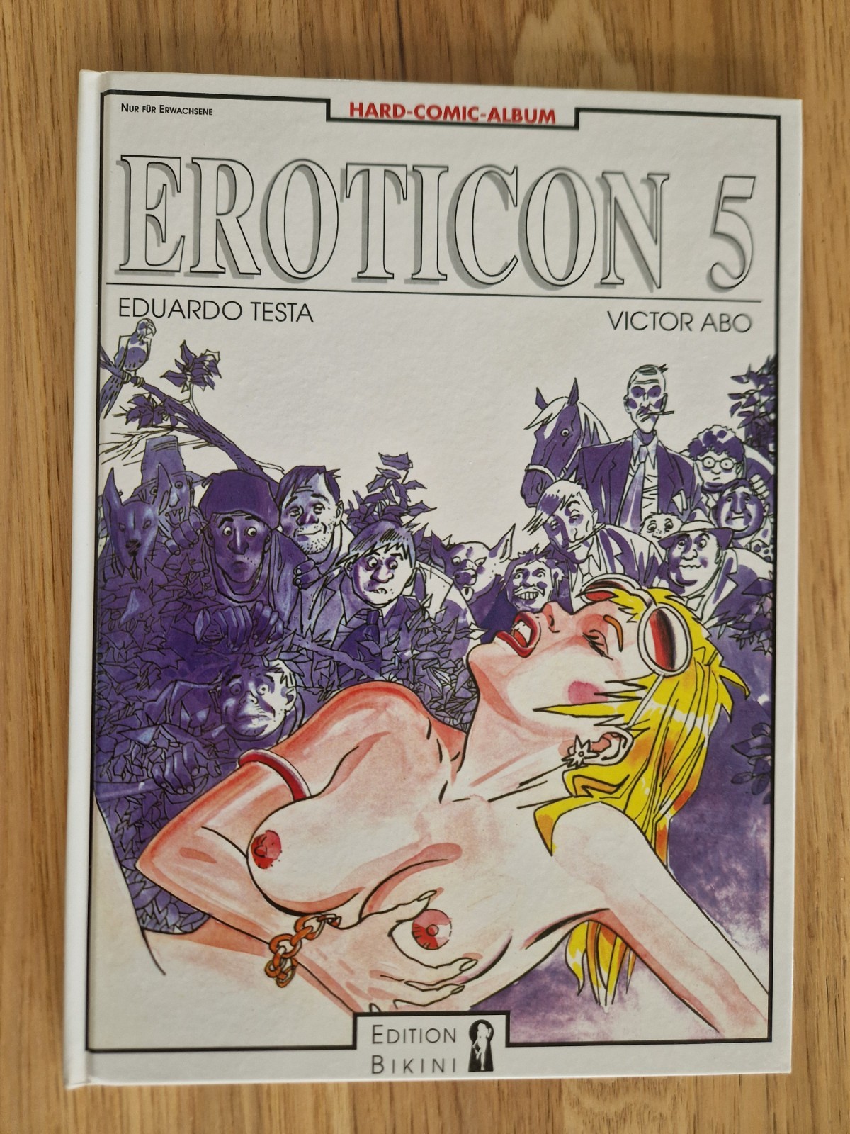Eroticon - Volume 5 - Abbonamento Testa & Victor - Edizione Bikini - Fumetti per Adulti