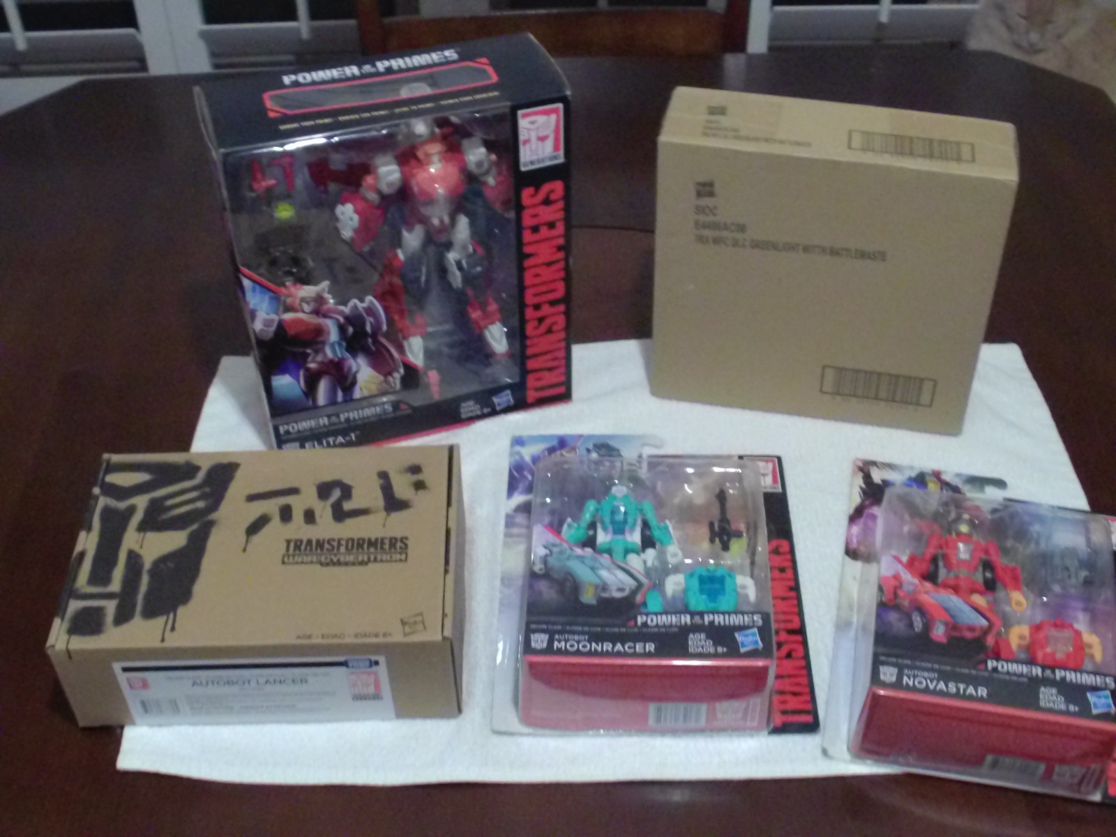 Transformers POTP Orthia/Elita Infin1te Fembots set completo NUOVO sigillato in fabbrica