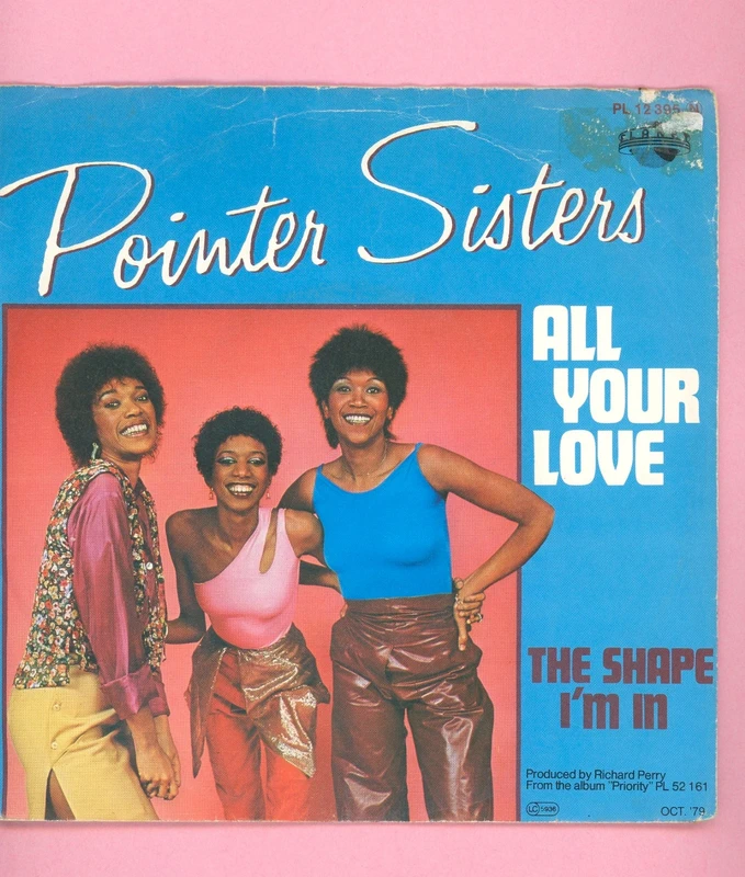 6 Vinyl Pointer Sisters * All Your Love
