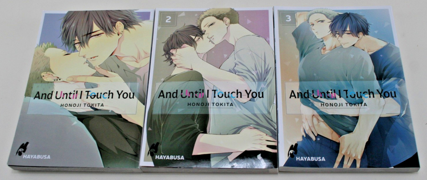 And Until I Touch You 1-3, in starter kit, ottime condizioni, in italiano