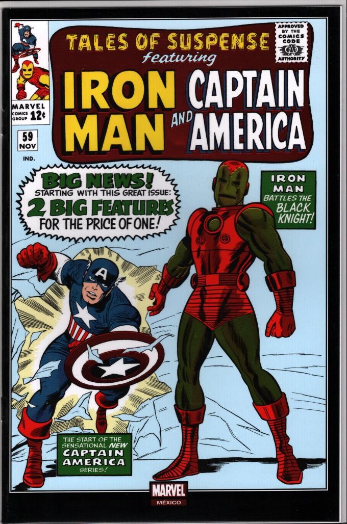 39491: MARVEL TALES OF SUSPENSE (MESSICANO) #59 Grado quasi nuovo