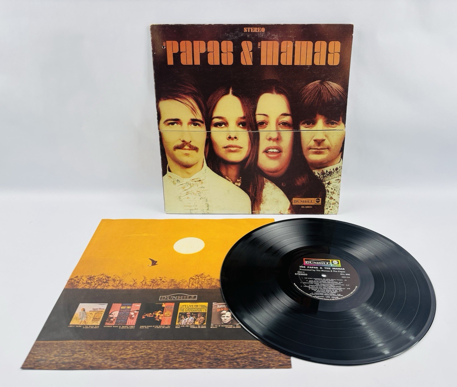 The Papas & The Mamas Vinyl LP 1968 Original DS-50031 Gimmick Gatefold Cover