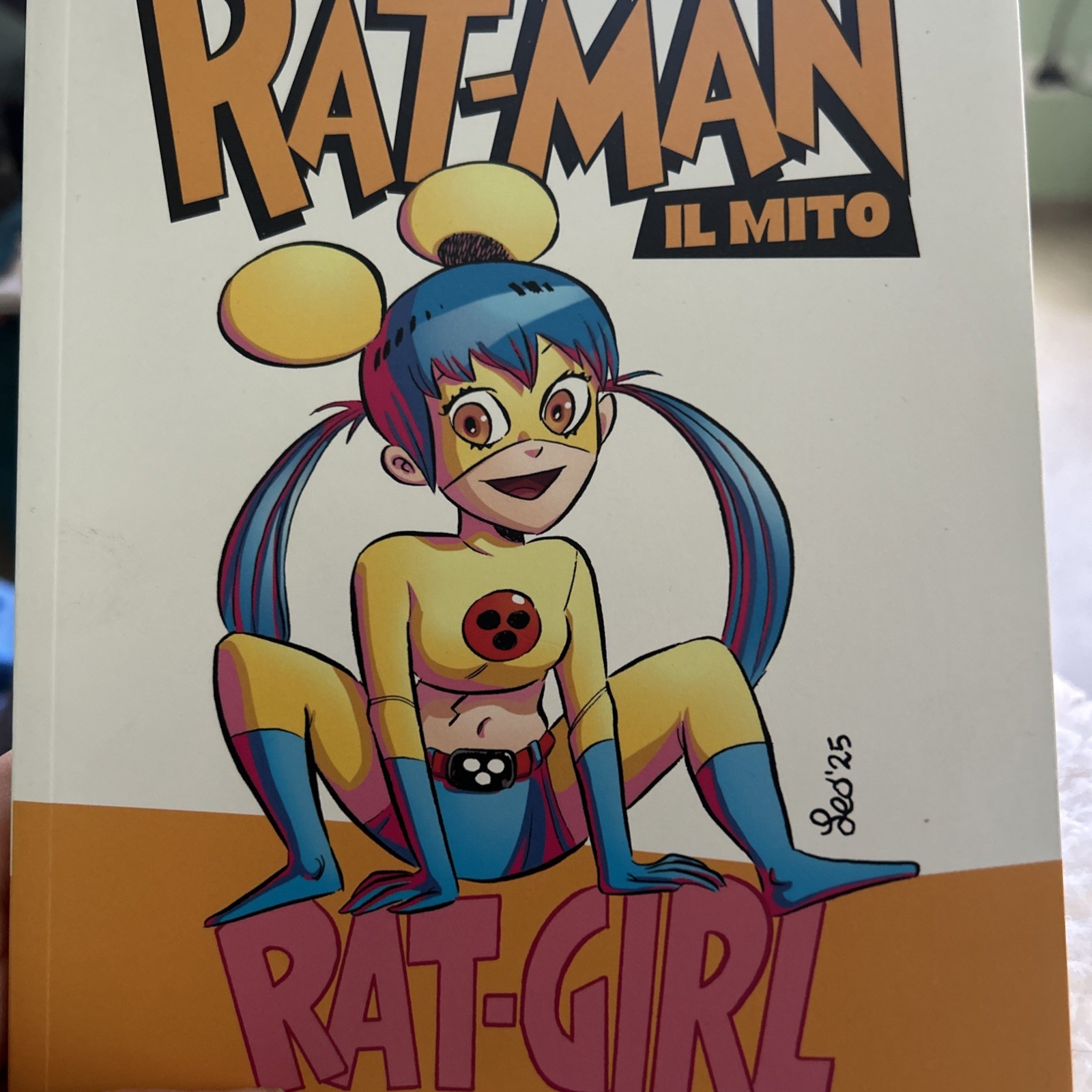 LEO ORTOLANI : RAT- MAN IL MITO n. 33 2026 . Panini comics . Rat- girl 