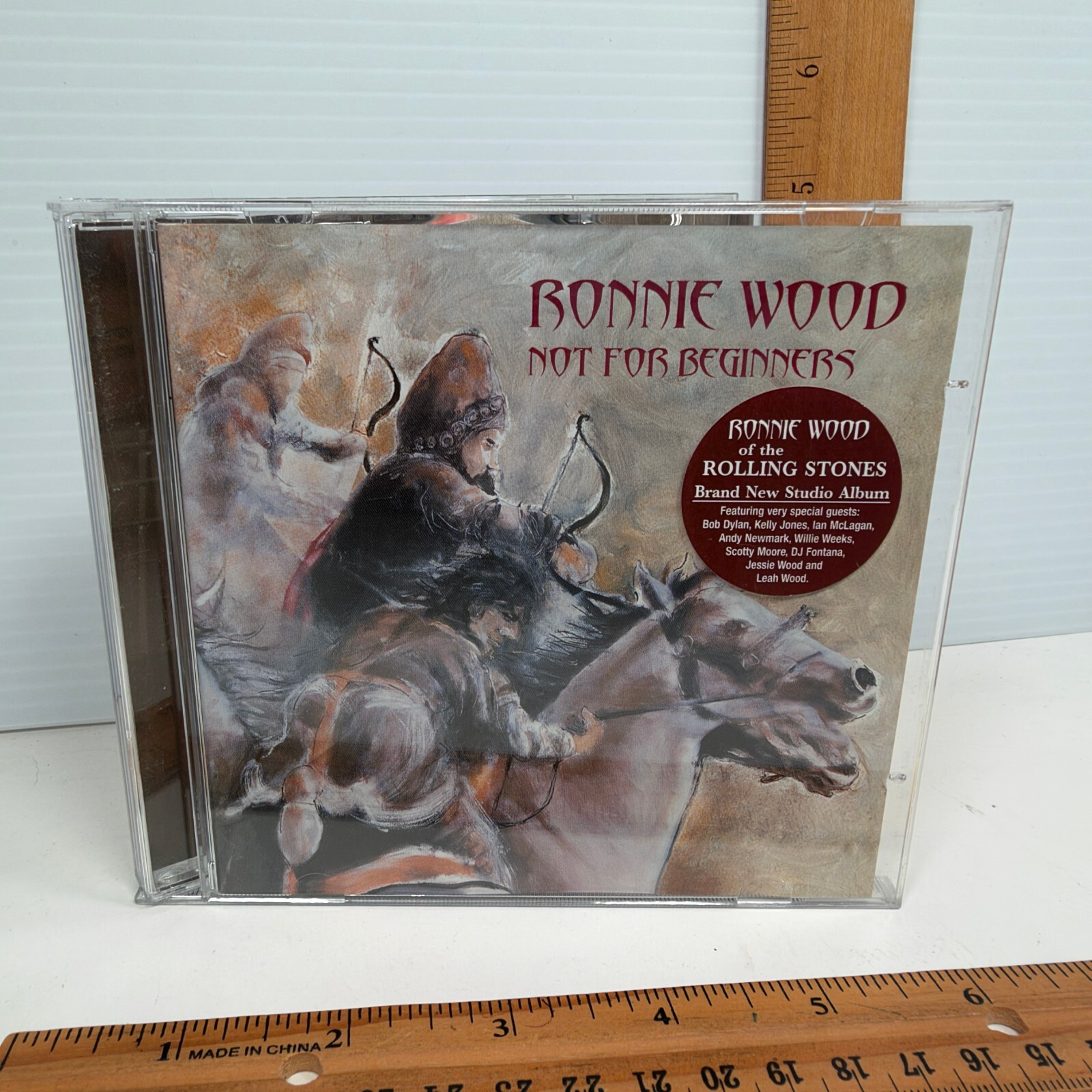 Ronnie Wood Not For Beginners CD Album Jewel Case Rock Music Rolling Stones