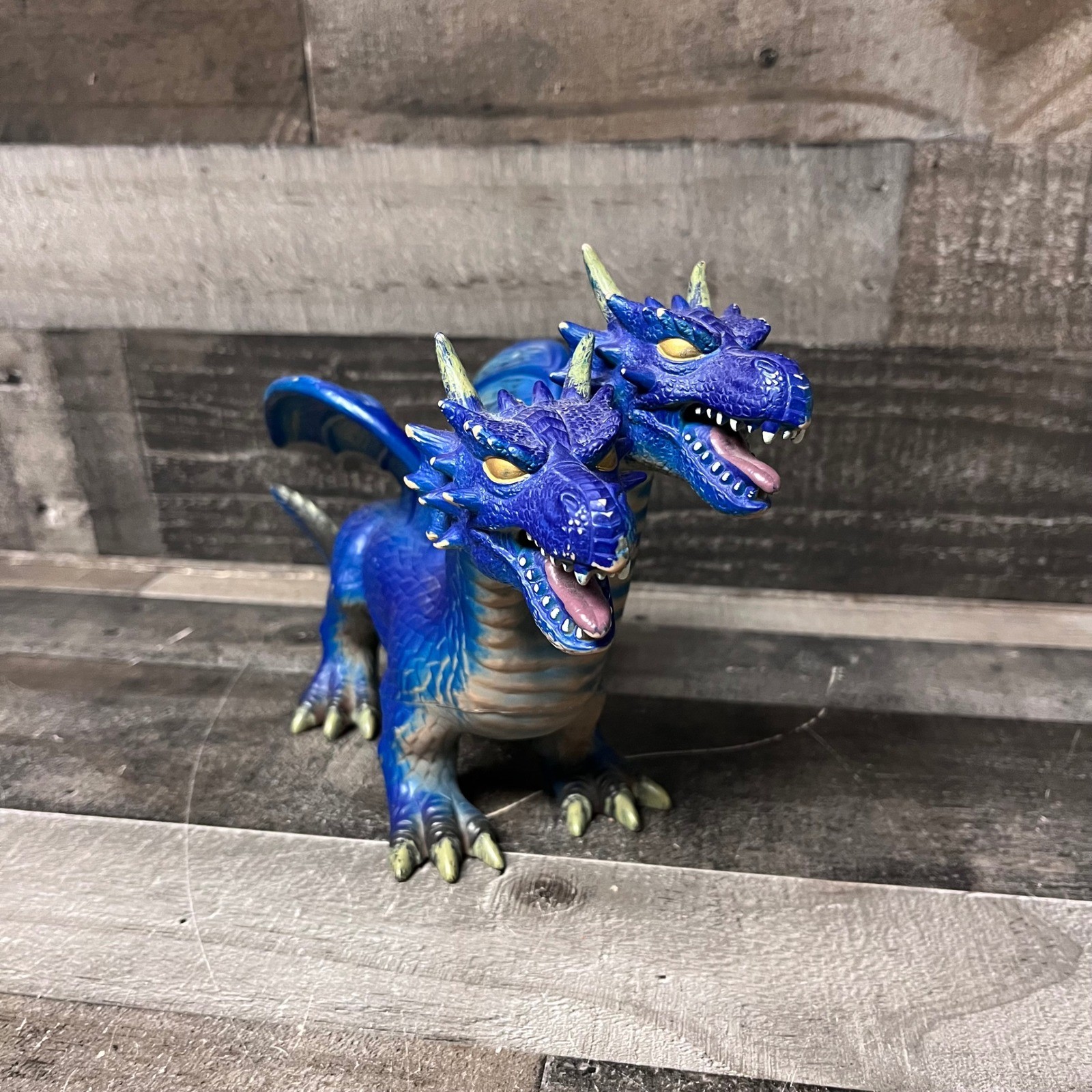 Toys R Us Drago Blu a Due Teste Figura Fantasy Mitica 5F5EF99 2014